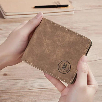 Leather wallet Mens